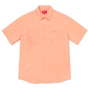 Supreme Silk S/S Work Shirt Peach – Medium